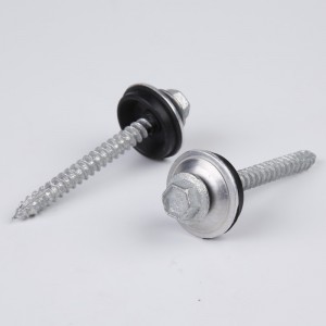 Hex head screw type 17 tip end , washer, Ruspert