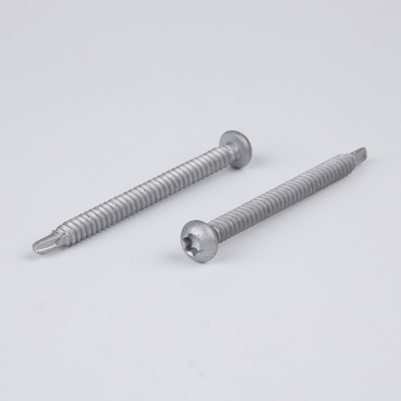 Pan head Torx drive self drilling screw Dacromet surface