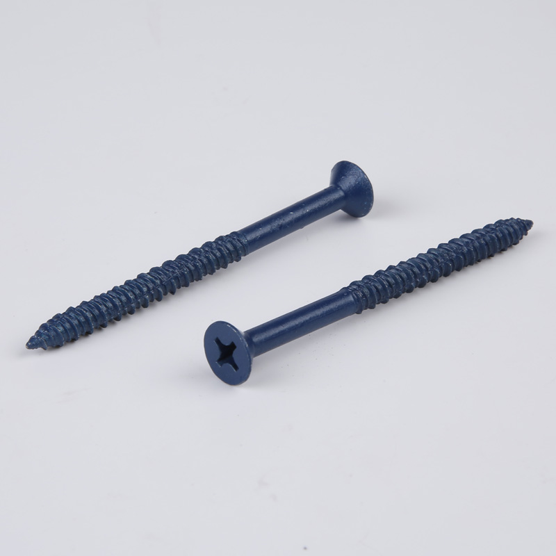 Hi-low thread Philips drive Hot rust treasure screw